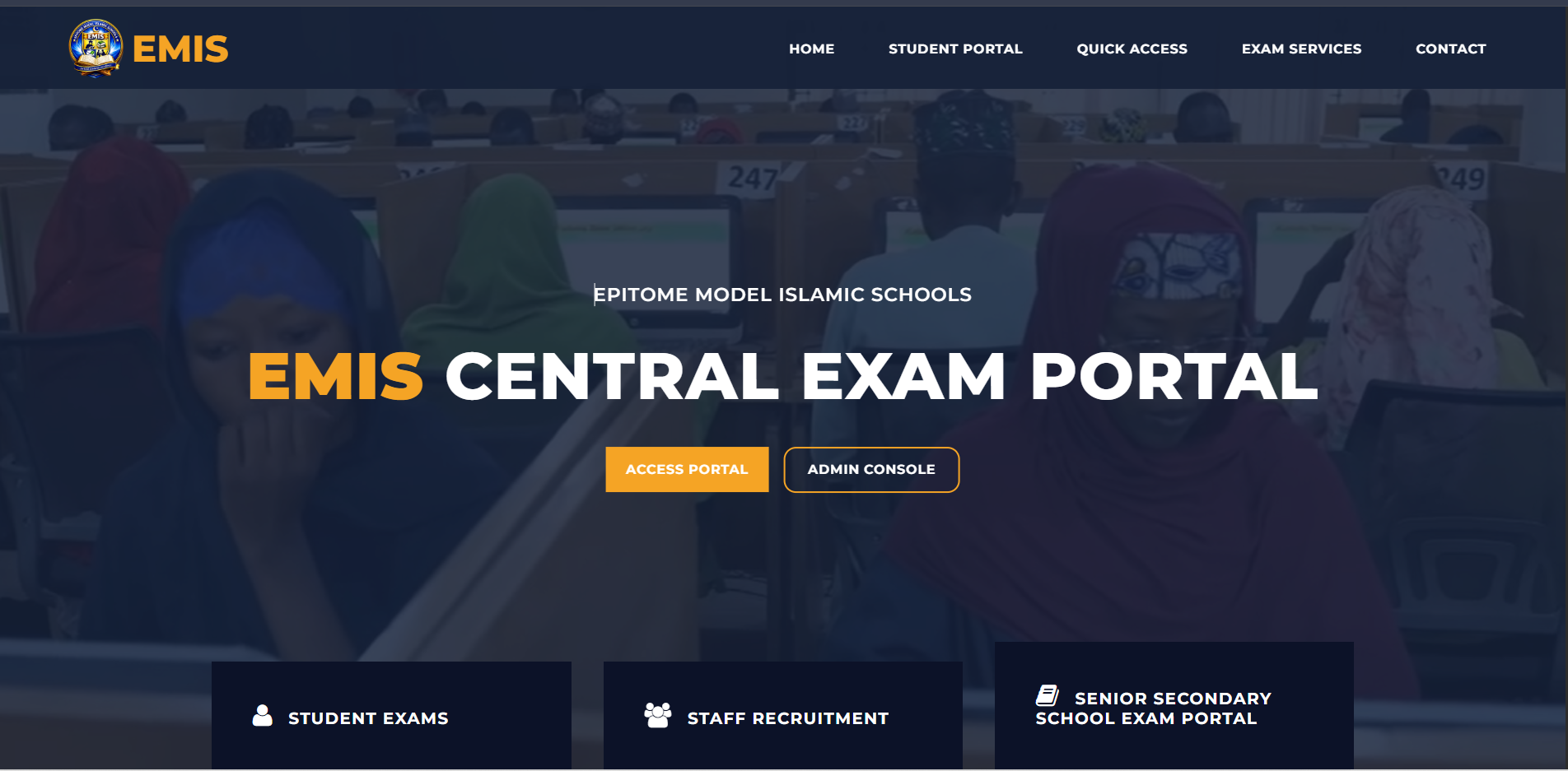 EMIS Central Exam Server